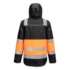 PW364OBR4XL Portwest PW3 Hi-Vis Class 1 téli dzseki