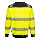 PW379YBR4XL Portwest PW3 Hi-Vis Crew Neck pulóver
