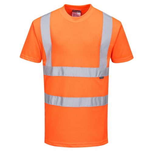 RT23ORR6XL Portwest Jól láthatósági póló vasúti dolgozók részére