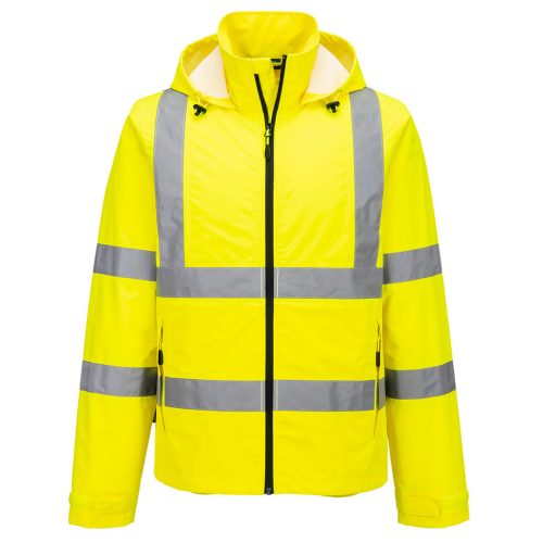 S164YER4XL Portwest Hi-Vis összecsomagolható dzseki