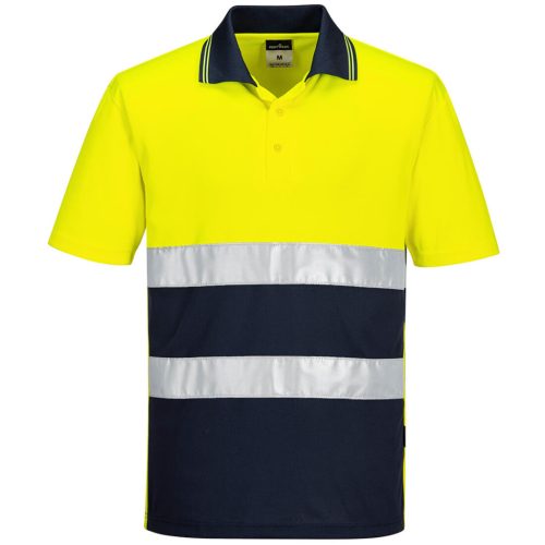S175YNRL Portwest Hi-Vis kéttónusú póló