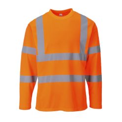 S278ORR4XL Portwest Hi-Vis hosszú ujjú pólóing