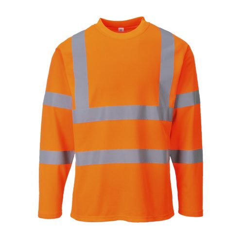S278ORRXS Portwest Hi-Vis hosszú ujjú pólóing