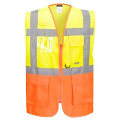 S376YOR4XL Portwest Jól láthatósági vezetői mellény