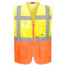 S376YORXXL Portwest Jól láthatósági vezetői mellény