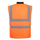 S469ORRXXL Portwest Jól láthatósági kifordítható bélelt mellény