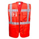 S476RERM Portwest Berlin Executive jól láthatósági vezetői mellény