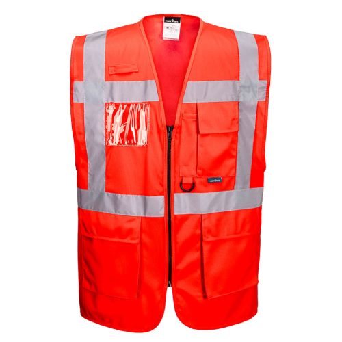 S476RERXXL Portwest Berlin Executive jól láthatósági vezetői mellény