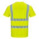 S478YER4XL Portwest Jól láthatósági póló