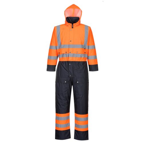 S485ONRL Portwest Contrastvízálló overál-bélelt