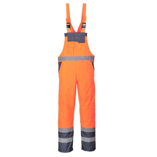 S488ONR4XL Portwest Jól láthatósági mellesnadrág