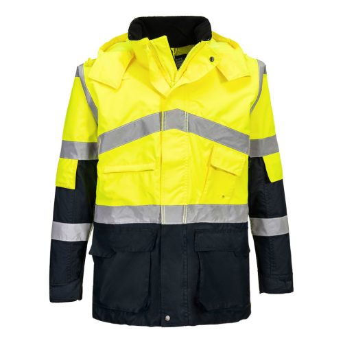 S760YNR4XL Portwest Jól láthatósági "lélegző" dzseki