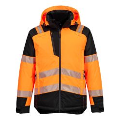 T160OBR4XL Portwest PW3 Hi-Vis téli dzseki