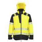 T160YBR4XL Portwest PW3 Hi-Vis téli dzseki