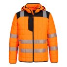 T165OBR4XL Portwest PW3 Hi-Vis Square baffle kabát