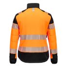 T171OBRM Portwest PW3 Hi-Vis Női Hybrid Baffle kabát