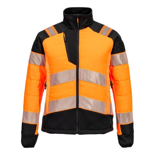 T171OBRS Portwest PW3 Hi-Vis Női Hybrid Baffle kabát