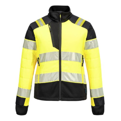 T171YBRM Portwest PW3 Hi-Vis Női Hybrid Baffle kabát