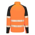T172OBR4XL Portwest PW3 Hi-Vis 1/4 cipzáras pulóver