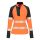 T173OBRL Portwest PW3 Hi-Vis női 1/4 cipzáras pulóver
