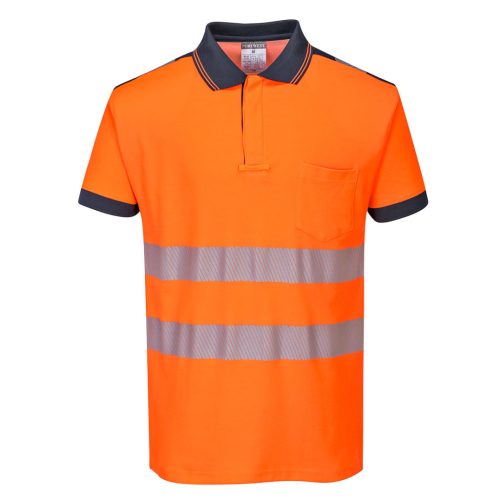 T180ONR4XL Portwest Jól láthatósági Vision pólóing