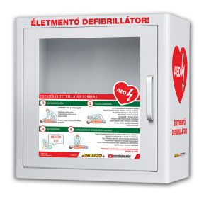 Defibrillátor TÁROLÓK, vitrinek és tartók